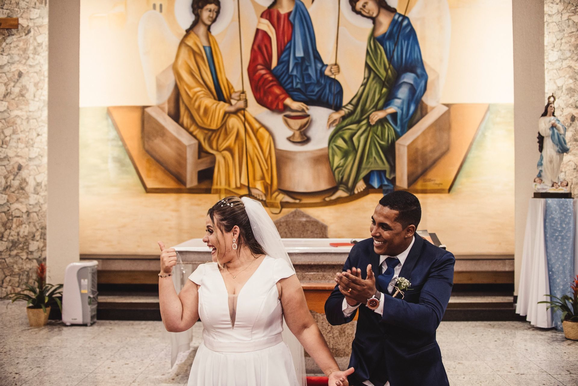 Foto Casamento em Igreja São Paulo - Paroquia Espirito Santo - João paulo + Luciana Foto Casamento em Igreja São Paulo - Paroquia Espirito Santo - João paulo + Luciana - Imagem 7